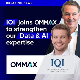 IQI wird Teil von OMMAX, um die Zukunft nachhaltiger Daten- und KI-Transformation zu gestalten