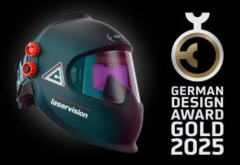 Ausgezeichnet! Panoramaxx Hybrid Schweißerschutzhelm erhält German Design Award in Gold