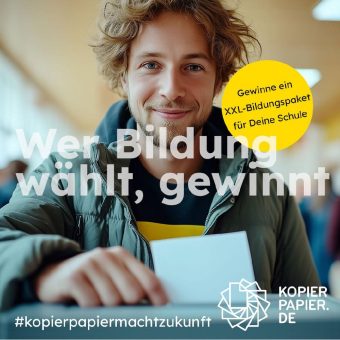 Wahl 2025: Kopierpapier.de startet „Bildungsoffensive“