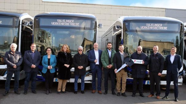 Die Elektrifizierung der Völklinger Busflotte nimmt weiter Fahrt auf.