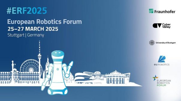 European Robotics Forum 2025 erstmals in Deutschland – Liederhalle wird Hotspot für Innovation und KI