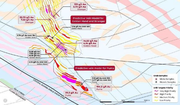 Miata Metals beprobt bis zu 194,2 g/t Gold auf dem Sela Creek Projekt in Suriname