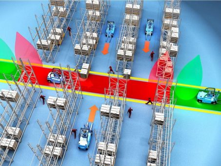 Kollisionsschutz in der Intralogistik – unheimlich vielseitig