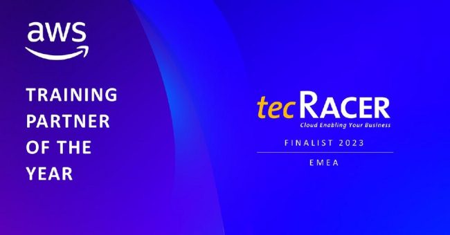 tecRacer als Finalist für den AWS Partner Award: Training Partner of the Year – EMEA gewürdigt!