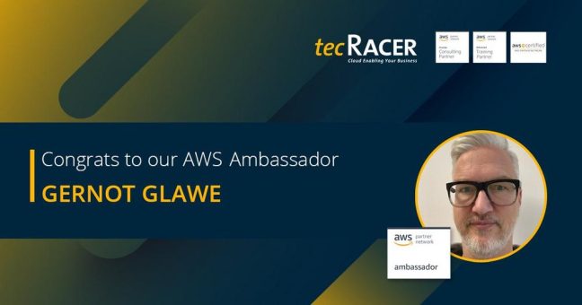 Unser Senior Cloud Consultant Gernot Glawe ist „AWS Ambassador”