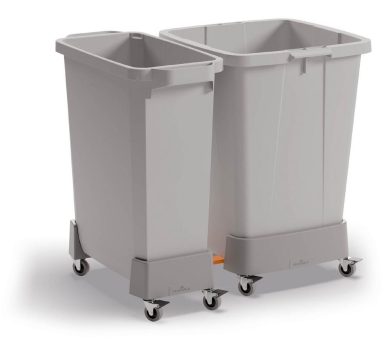 New trolley for DURABIN® waste bins made from recycled PP for greater mobility and functionality