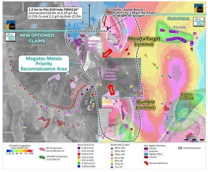 Neue Claims im Vicuña-Distrikt: Update zur Exploration