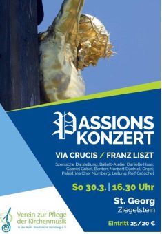 Passionskonzert in der Pfarrkirche St. Georg in Nürnberg