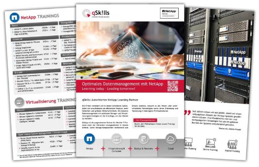 Neuer Flyer: Optimiertes Datenmanagement mit NetApp